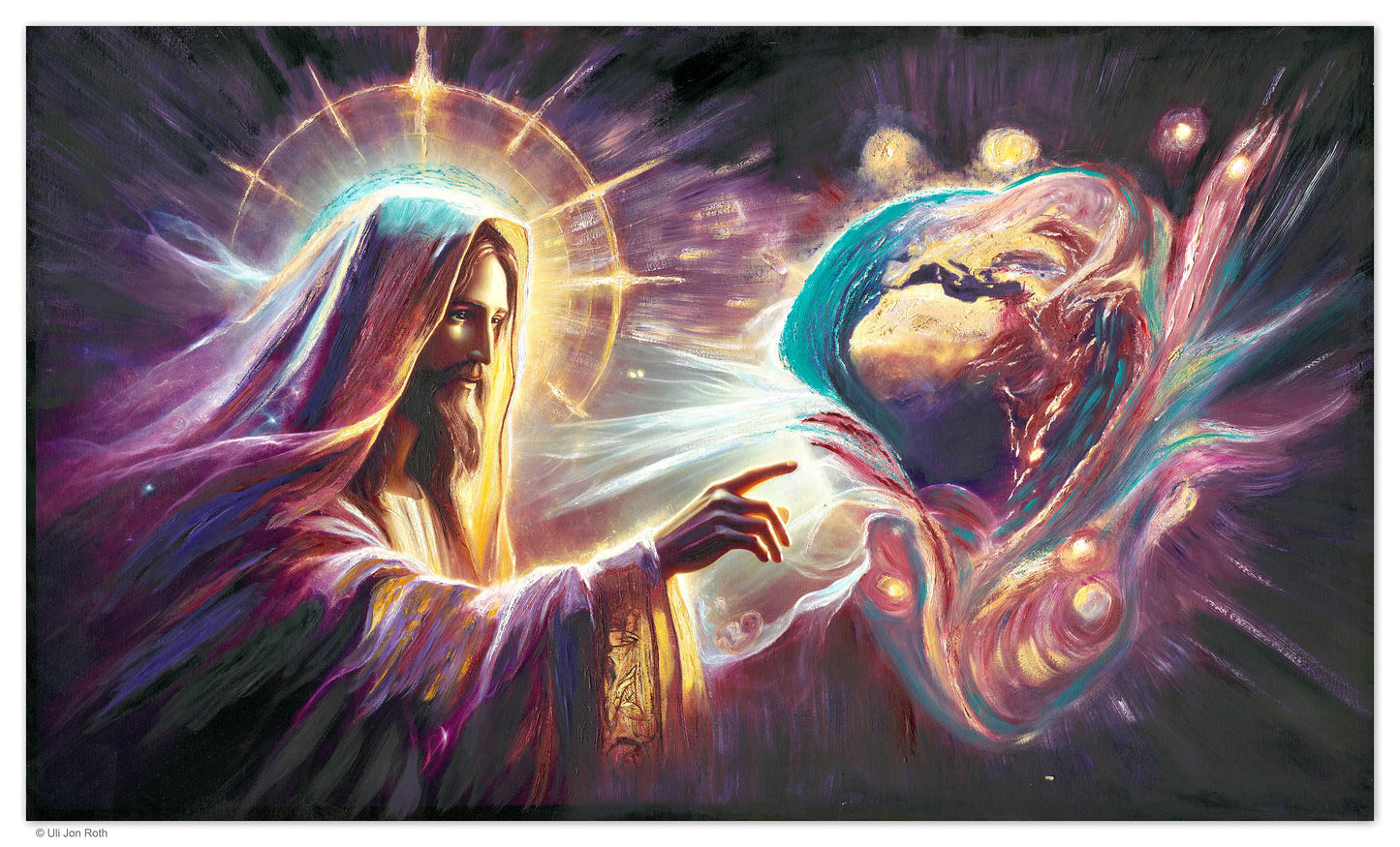 "RENASCENTIA" by Uli Jon Roth - fine Art print on canvas