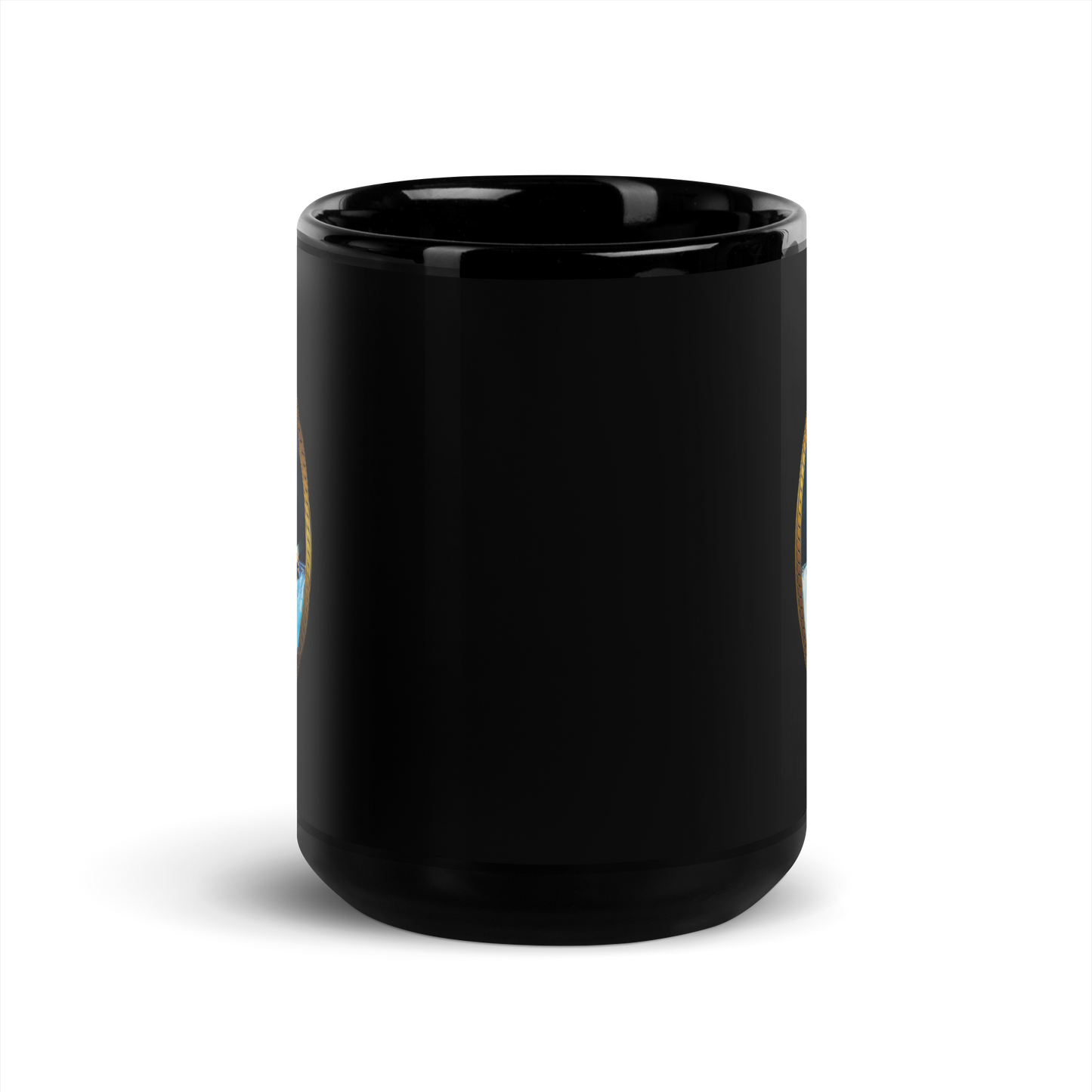 Black Glossy Mug Firewind