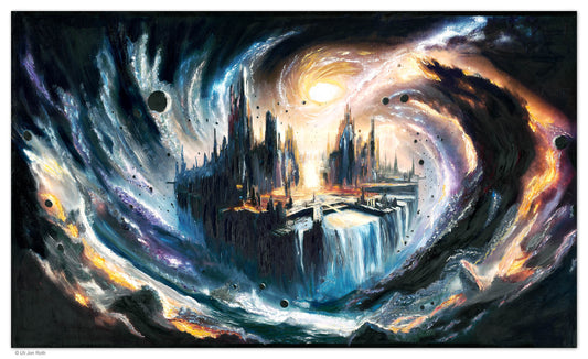 "CATACLYSM" by Uli Jon Roth 2025 - fine Art print on canvas
