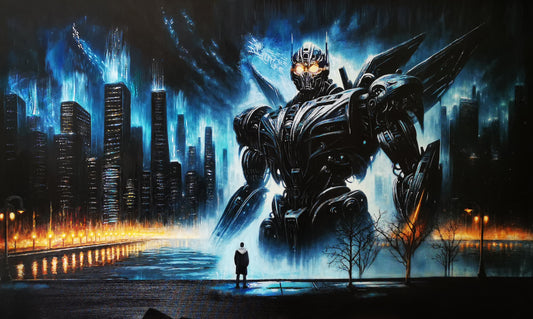"GOLIATH OF TOMORROW" by Uli Jon Roth 2025 - fine Art print on canvas